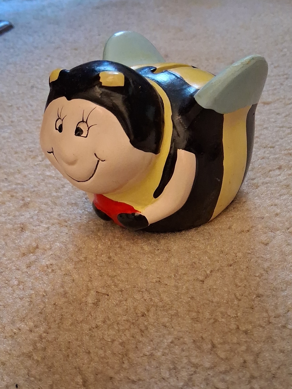 Bumble Bee Bank - Yellow and Black